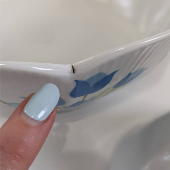 Vintage 60's 70's Flower Power Lotus Bowl Set, Japanese Nesting Lotus Bowls - Picture 10 of 10